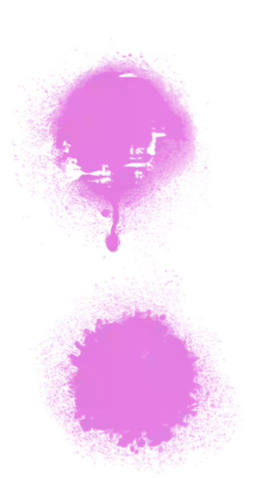 Two Purple Splotches