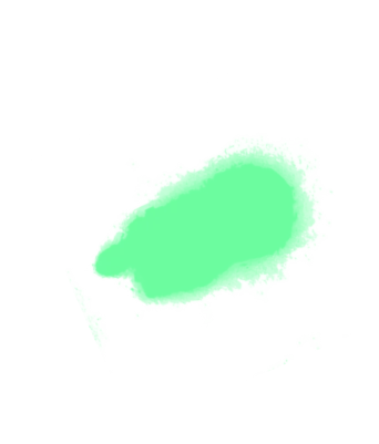Single Green Splotch