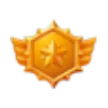 Badge for gold